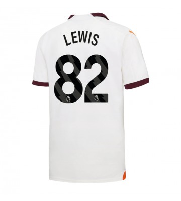 Manchester City Rico Lewis #82 Bortatröja 2023-24 Kortärmad